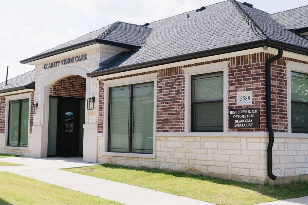 exterior of eye care center